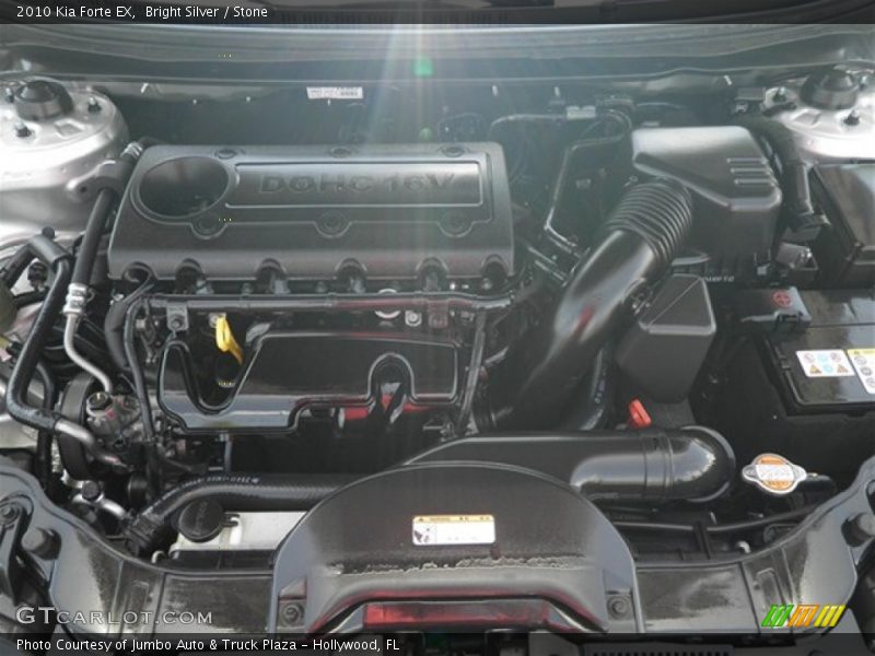 Bright Silver / Stone 2010 Kia Forte EX