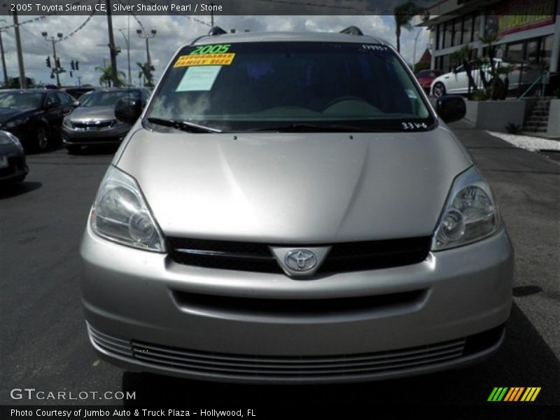 Silver Shadow Pearl / Stone 2005 Toyota Sienna CE