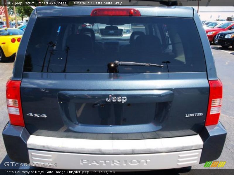 Steel Blue Metallic / Pastel Slate Gray 2007 Jeep Patriot Limited 4x4