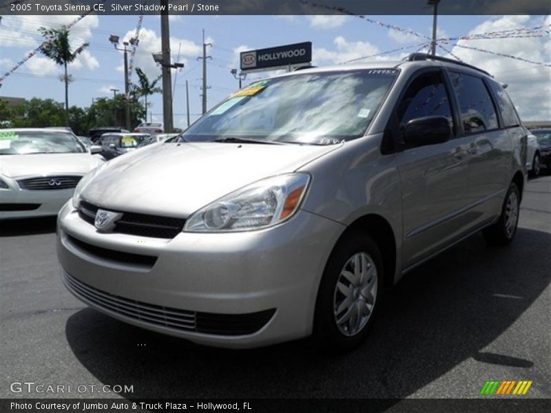 Silver Shadow Pearl / Stone 2005 Toyota Sienna CE