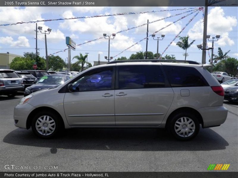 Silver Shadow Pearl / Stone 2005 Toyota Sienna CE