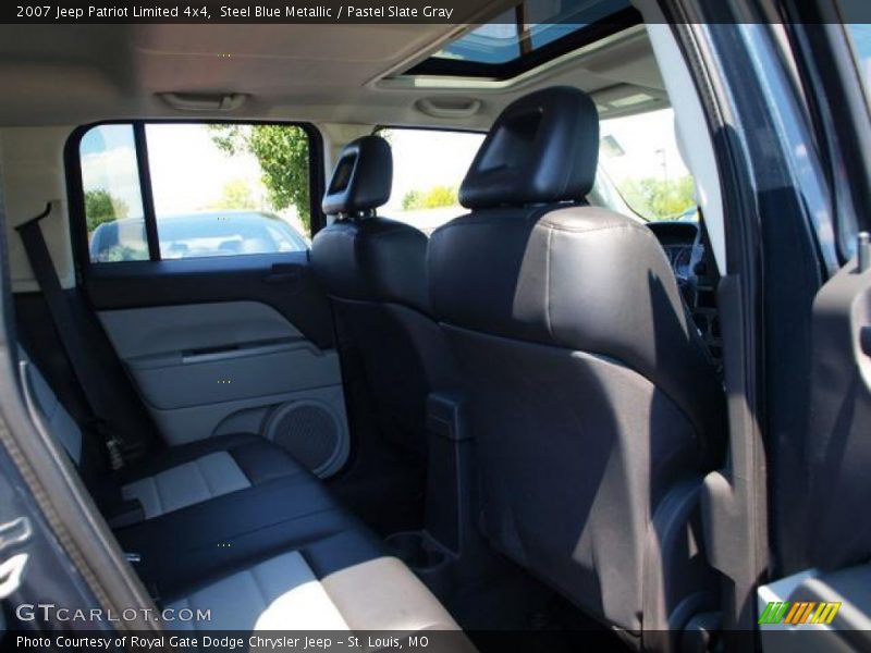 Steel Blue Metallic / Pastel Slate Gray 2007 Jeep Patriot Limited 4x4