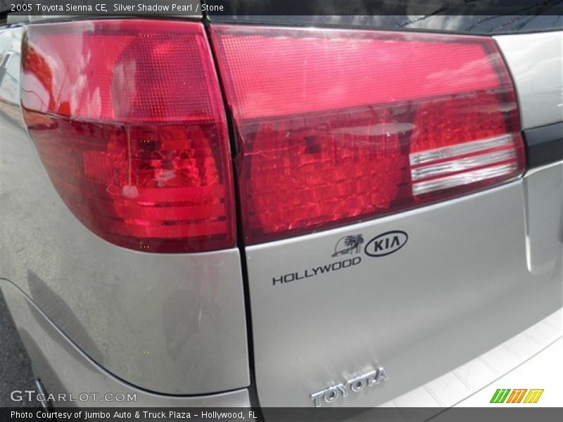 Silver Shadow Pearl / Stone 2005 Toyota Sienna CE