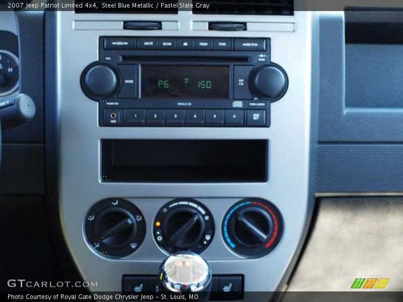 Steel Blue Metallic / Pastel Slate Gray 2007 Jeep Patriot Limited 4x4