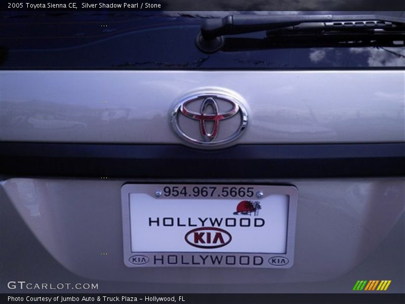Silver Shadow Pearl / Stone 2005 Toyota Sienna CE