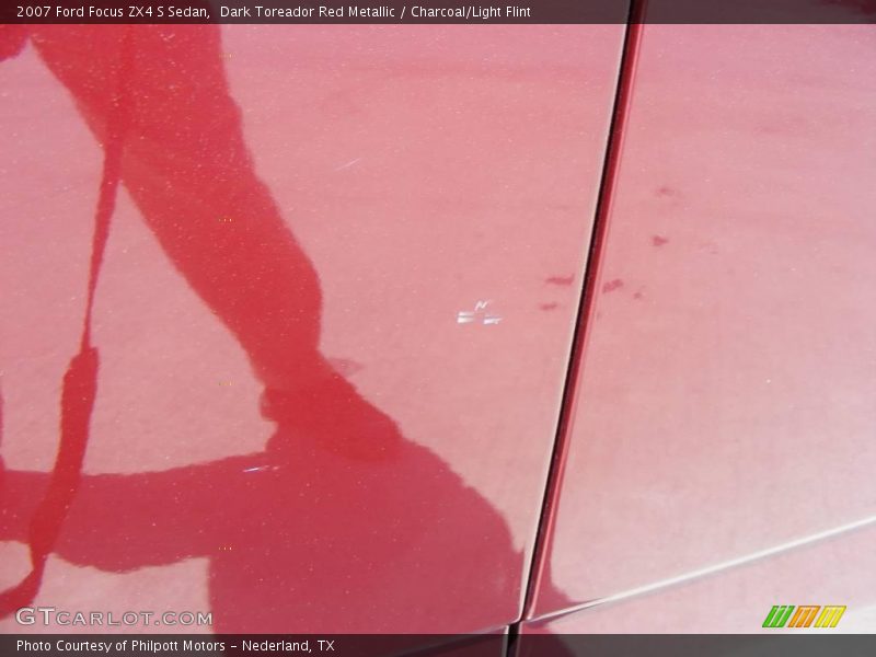 Dark Toreador Red Metallic / Charcoal/Light Flint 2007 Ford Focus ZX4 S Sedan