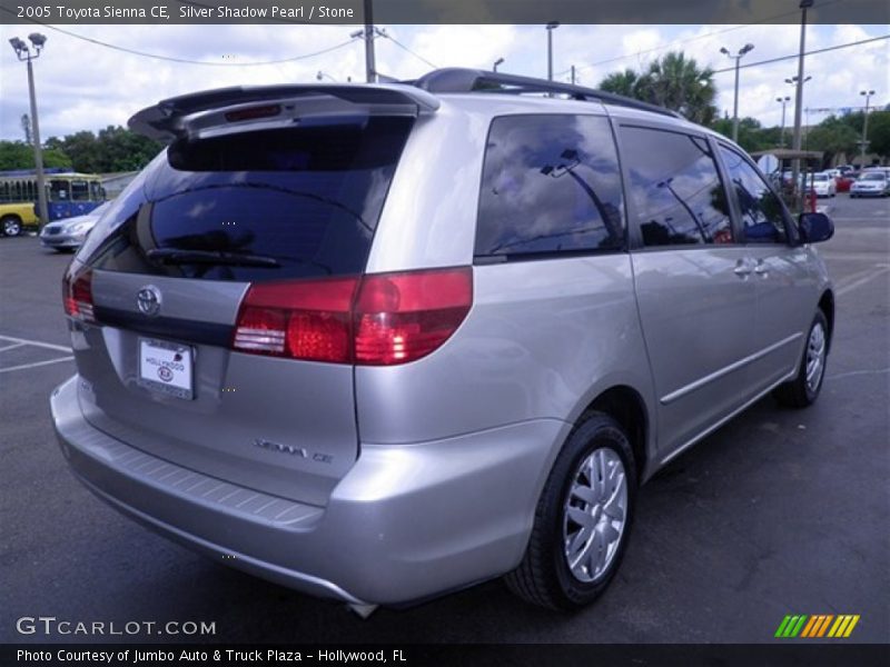 Silver Shadow Pearl / Stone 2005 Toyota Sienna CE
