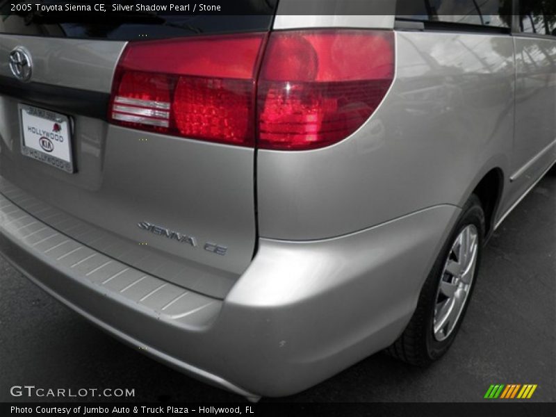 Silver Shadow Pearl / Stone 2005 Toyota Sienna CE