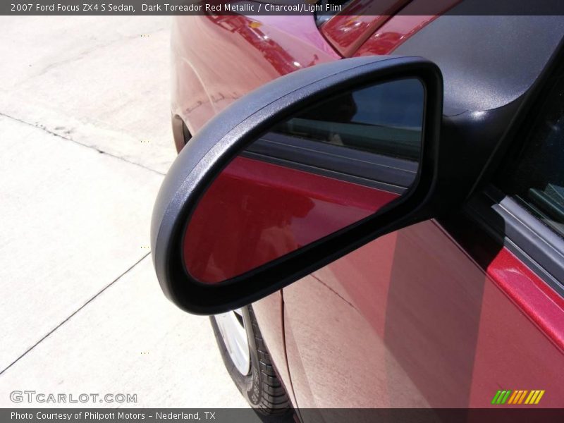 Dark Toreador Red Metallic / Charcoal/Light Flint 2007 Ford Focus ZX4 S Sedan