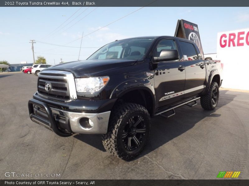 Black / Black 2012 Toyota Tundra CrewMax 4x4