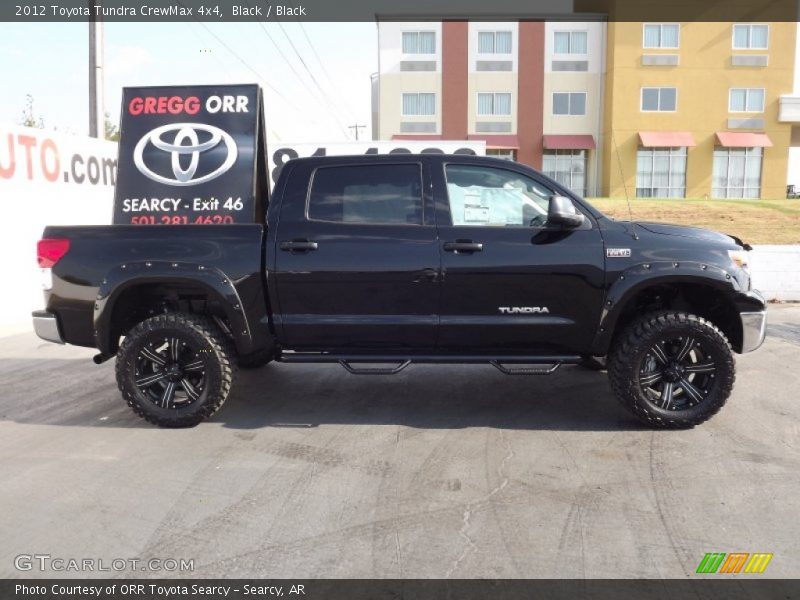 Black / Black 2012 Toyota Tundra CrewMax 4x4