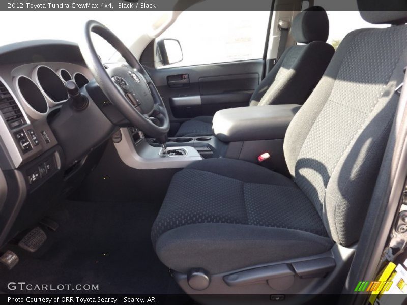 Black / Black 2012 Toyota Tundra CrewMax 4x4