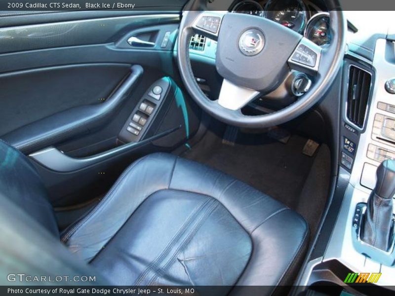 Black Ice / Ebony 2009 Cadillac CTS Sedan