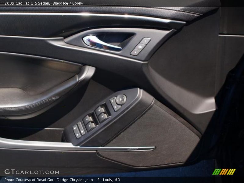 Black Ice / Ebony 2009 Cadillac CTS Sedan