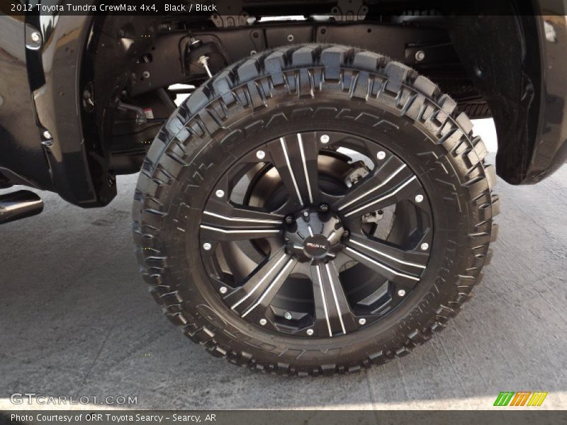 Black / Black 2012 Toyota Tundra CrewMax 4x4