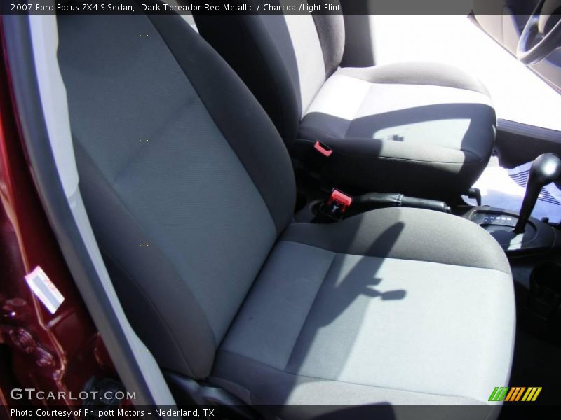 Dark Toreador Red Metallic / Charcoal/Light Flint 2007 Ford Focus ZX4 S Sedan