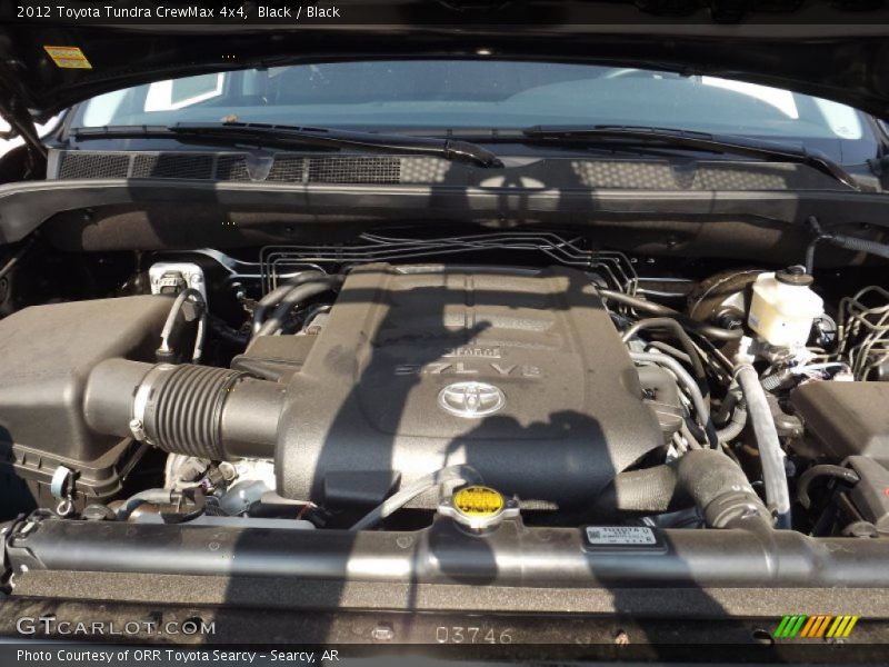 Black / Black 2012 Toyota Tundra CrewMax 4x4