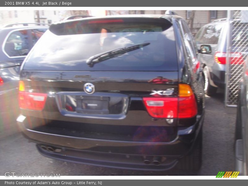 Jet Black / Beige 2001 BMW X5 4.4i