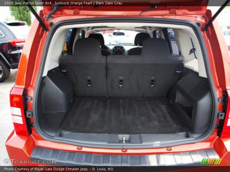 Sunburst Orange Pearl / Dark Slate Gray 2010 Jeep Patriot Sport 4x4