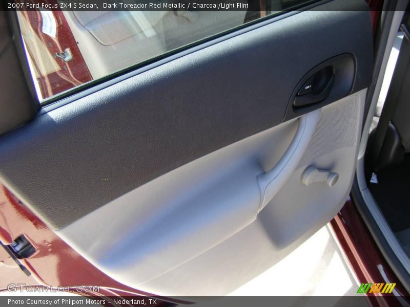 Dark Toreador Red Metallic / Charcoal/Light Flint 2007 Ford Focus ZX4 S Sedan