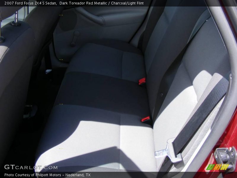 Dark Toreador Red Metallic / Charcoal/Light Flint 2007 Ford Focus ZX4 S Sedan