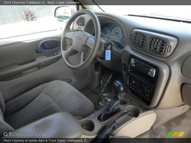 Black / Light Cashmere 2004 Chevrolet TrailBlazer LS