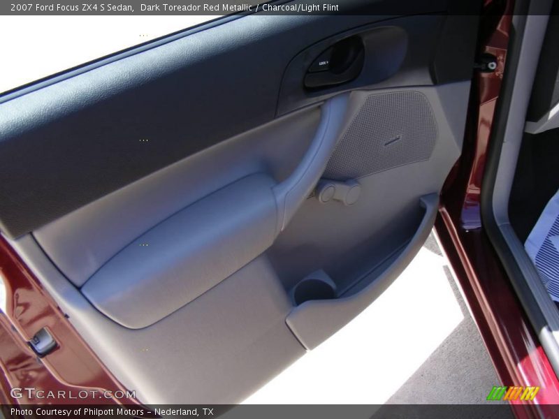 Dark Toreador Red Metallic / Charcoal/Light Flint 2007 Ford Focus ZX4 S Sedan