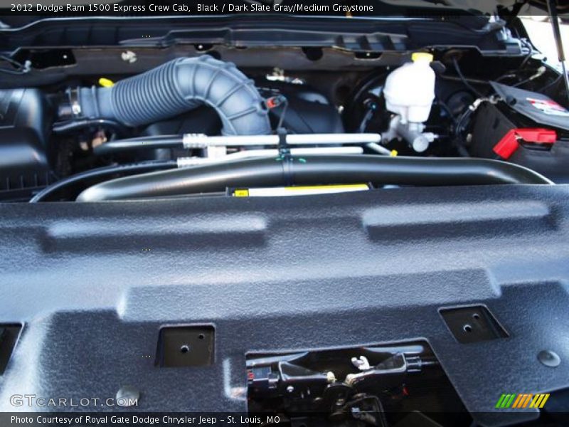 Black / Dark Slate Gray/Medium Graystone 2012 Dodge Ram 1500 Express Crew Cab