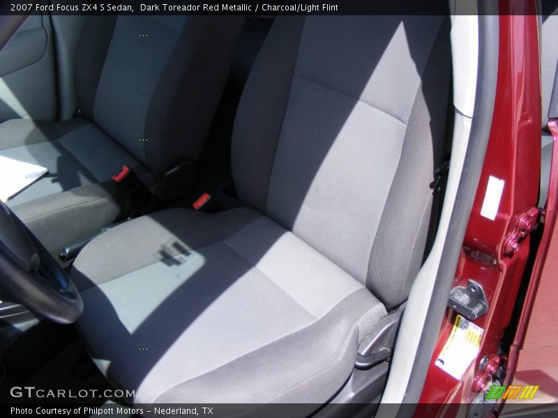 Dark Toreador Red Metallic / Charcoal/Light Flint 2007 Ford Focus ZX4 S Sedan