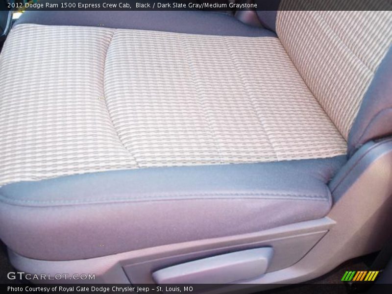Black / Dark Slate Gray/Medium Graystone 2012 Dodge Ram 1500 Express Crew Cab