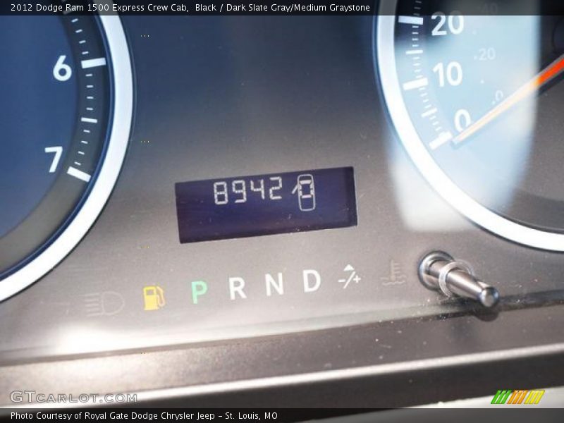 Black / Dark Slate Gray/Medium Graystone 2012 Dodge Ram 1500 Express Crew Cab