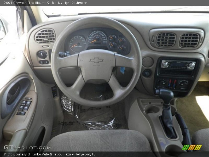 Black / Light Cashmere 2004 Chevrolet TrailBlazer LS