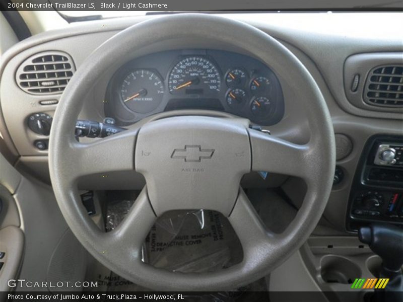 Black / Light Cashmere 2004 Chevrolet TrailBlazer LS