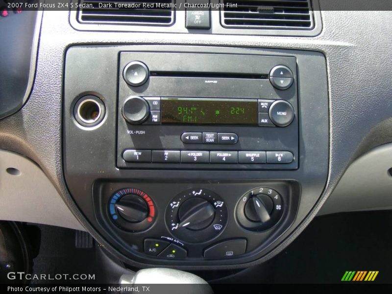 Dark Toreador Red Metallic / Charcoal/Light Flint 2007 Ford Focus ZX4 S Sedan