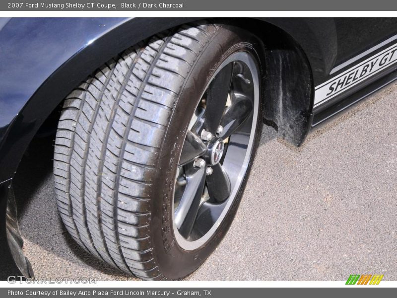 Black / Dark Charcoal 2007 Ford Mustang Shelby GT Coupe