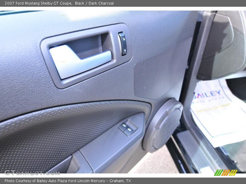 Black / Dark Charcoal 2007 Ford Mustang Shelby GT Coupe