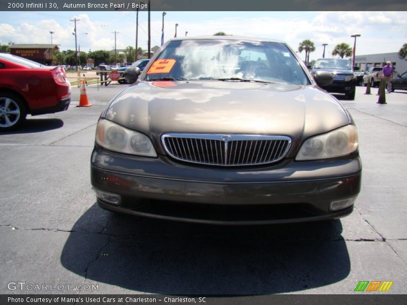 Autumn Bronze Pearl / Beige 2000 Infiniti I 30