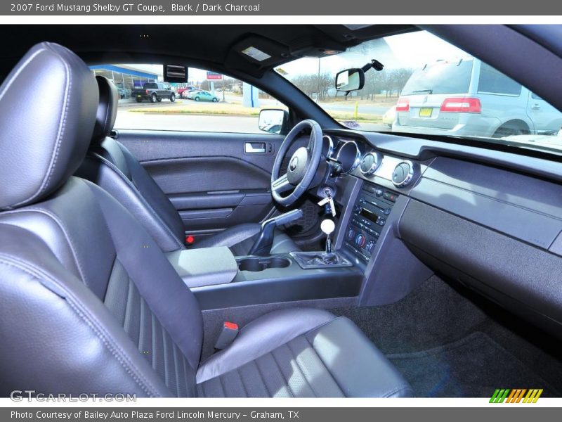 Black / Dark Charcoal 2007 Ford Mustang Shelby GT Coupe
