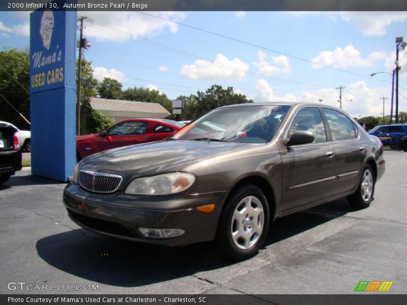 Autumn Bronze Pearl / Beige 2000 Infiniti I 30
