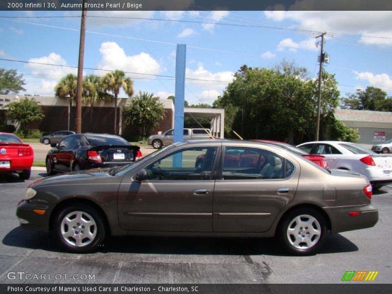 Autumn Bronze Pearl / Beige 2000 Infiniti I 30