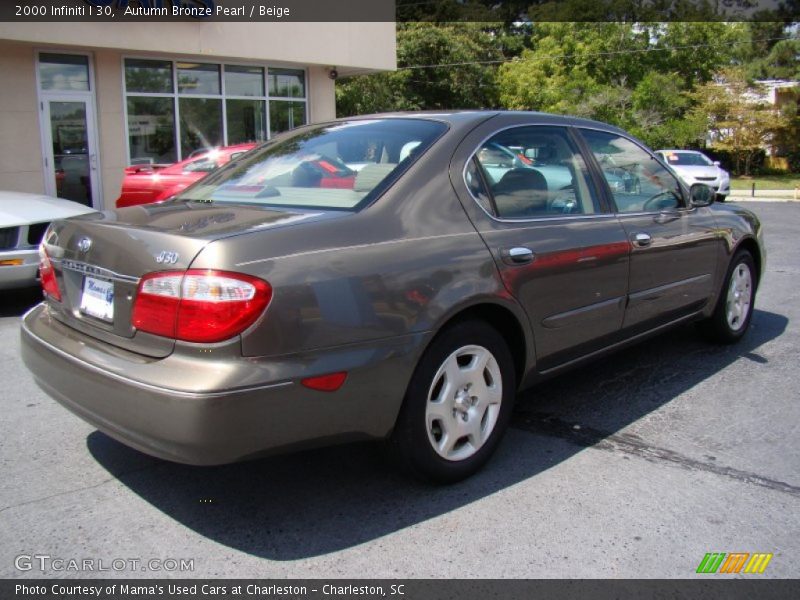 Autumn Bronze Pearl / Beige 2000 Infiniti I 30