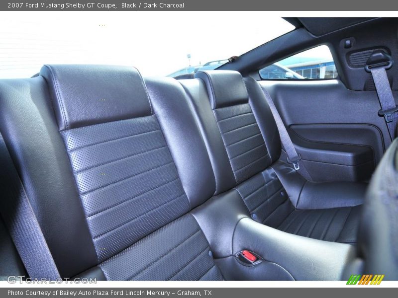 Black / Dark Charcoal 2007 Ford Mustang Shelby GT Coupe