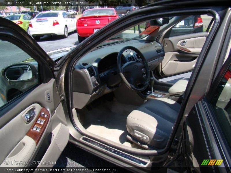 Autumn Bronze Pearl / Beige 2000 Infiniti I 30