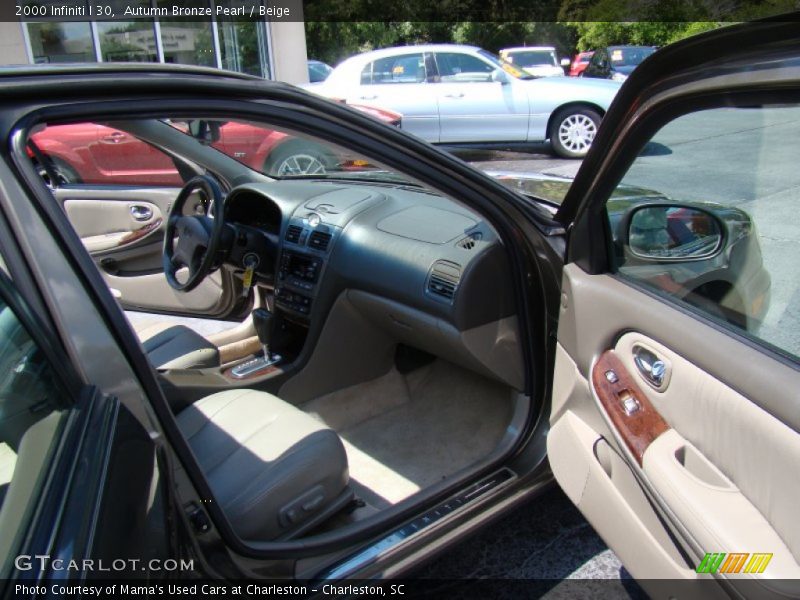 Autumn Bronze Pearl / Beige 2000 Infiniti I 30