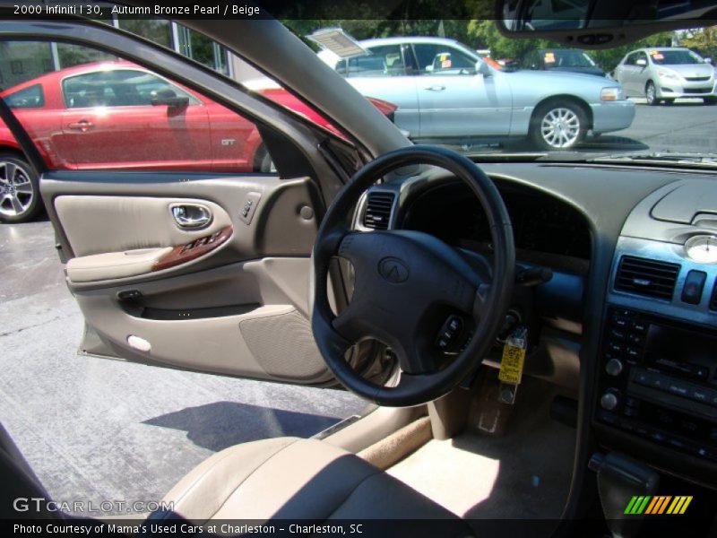 Autumn Bronze Pearl / Beige 2000 Infiniti I 30