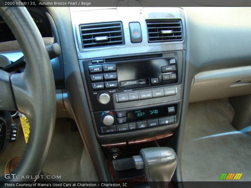 Autumn Bronze Pearl / Beige 2000 Infiniti I 30