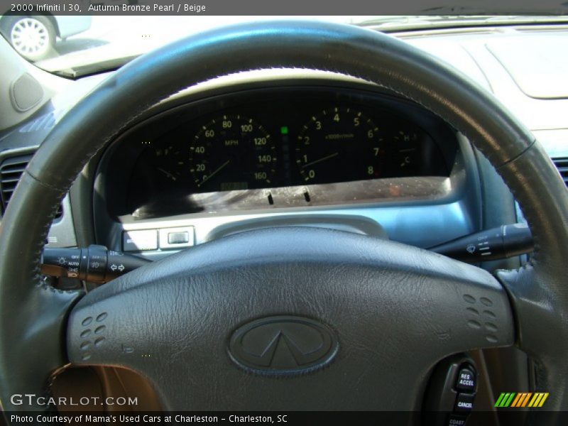 Autumn Bronze Pearl / Beige 2000 Infiniti I 30