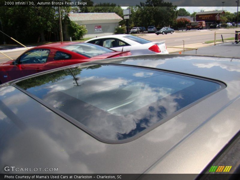 Autumn Bronze Pearl / Beige 2000 Infiniti I 30