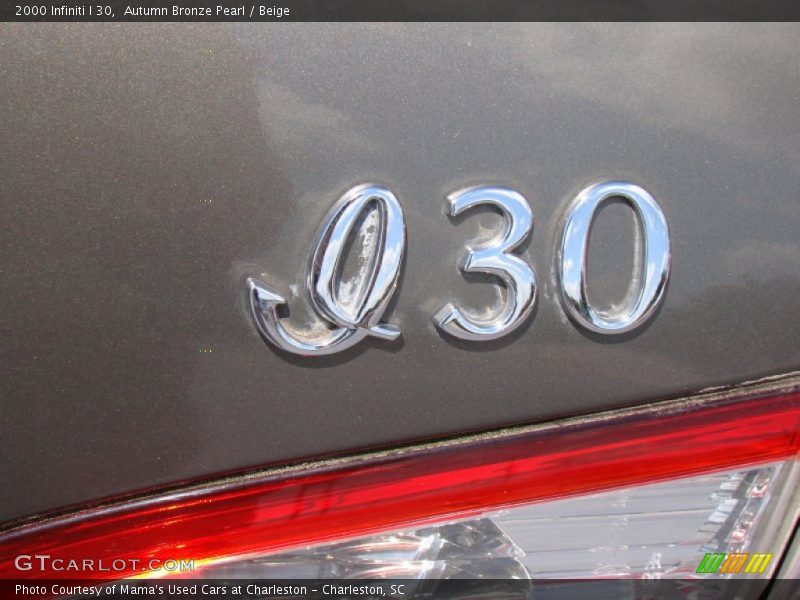 Autumn Bronze Pearl / Beige 2000 Infiniti I 30
