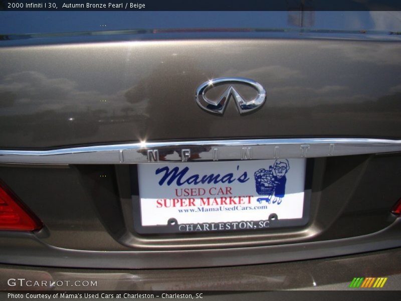 Autumn Bronze Pearl / Beige 2000 Infiniti I 30
